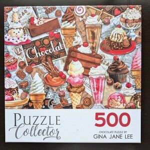 RoseArt "Chocolate Puzzle" by Gina Jane Lee, 500 pieces